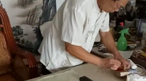 吴殿堂老师创作全家福