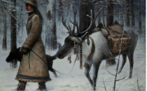 著名民族油画家李震.让民族艺术更好走向世界