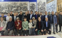 陈仓、岐山、扶风、眉县四县区书画家红河谷书画雅集活动
