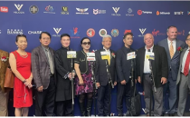 华沁美 Gorgeous Beauty 创始人王余根出席中美文化艺术促进会