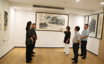 浙江练市古镇著名书画家黄培军先生