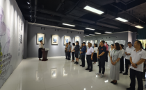 “清莲——范治斌水墨作品邀请展”在准格尔开展