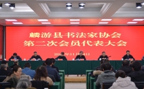 宝鸡市麟游县书法家协会换届大会顺利举行