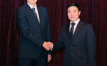 华沁美品牌创始人王余根博士会见黑山名誉总统