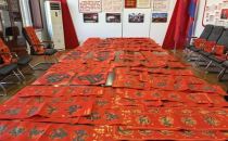 长春市朝阳沟强戒所开展“万福迎春”活动