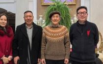 油画家刘宇一先生，对艺术展现出非凡的天赋与热爱