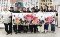 著名画家易晓明走进湖南麻阳书协笔会交流