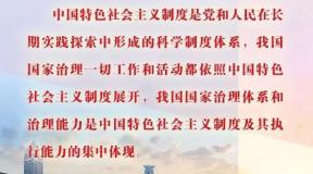 海报！四中全会公报中的重要论述