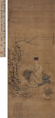 拍场上极富时代人文气息的明清肖像画