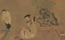 绘画图式中的石与山水