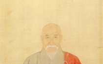 清乾隆徐镐绘 《张昀僧装像》轴