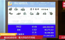 刷新世界纪录！5.129亿元人民币成交，中国古代艺术品拍卖再现天价