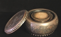 清代红丝石暖砚