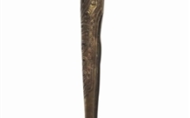 清代圆锥形鎏金银簪