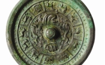 隋代铜镜上的十二生肖图案