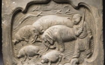 隔断红尘三千里 墓砖“孝”图感天地