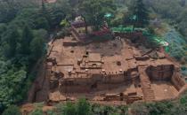 唐华清宫朝元阁遗址渐露真容