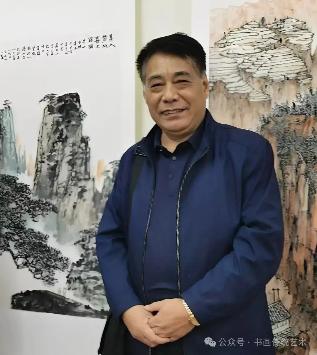 徐海群的写意花鸟画以墨写意、以色点睛