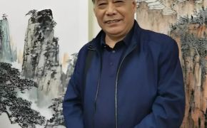 徐海群的写意花鸟画以墨写意、以色点睛