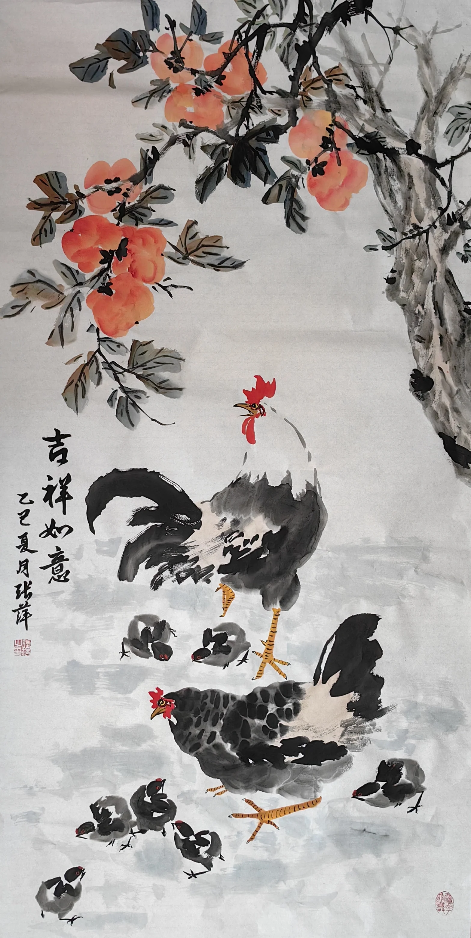 张萍-热爱美术，深耕写意花鸟
