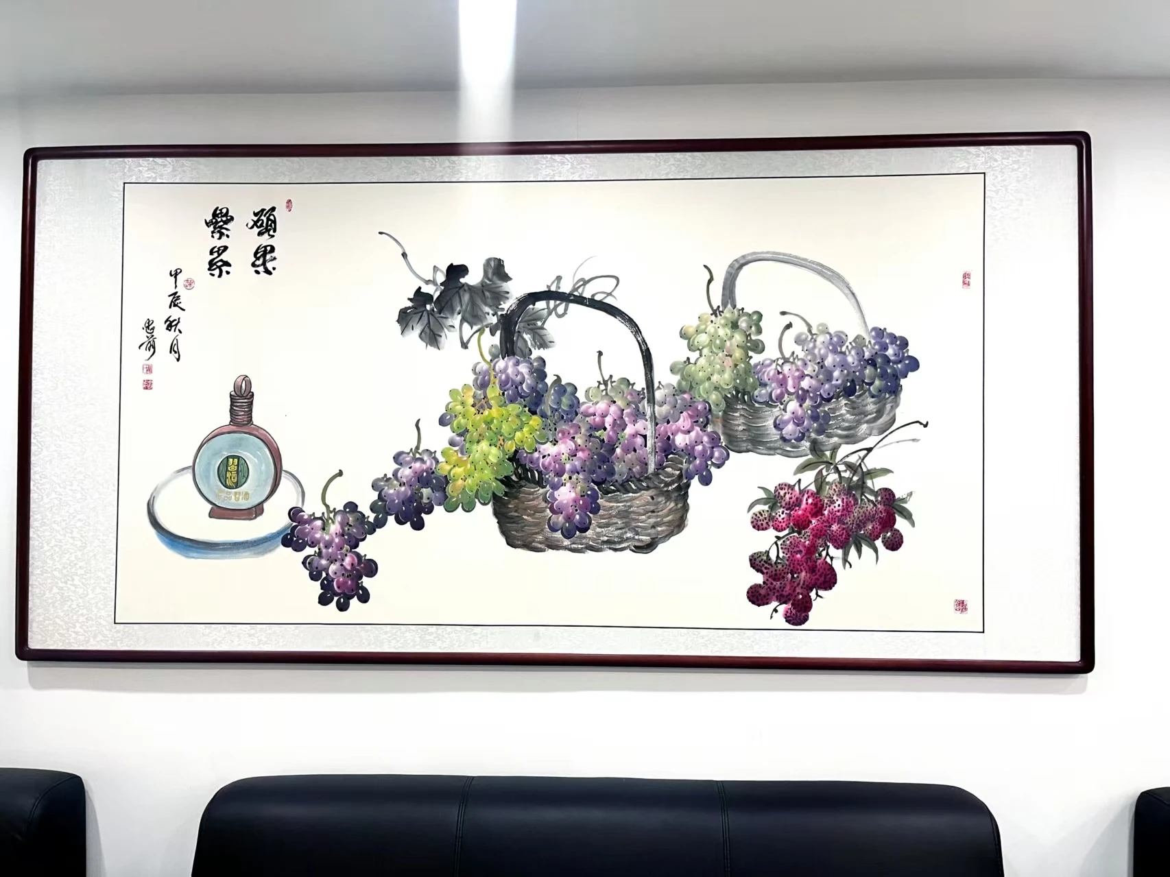 胡忠前-苏派葡萄传承人，著名画家方凤富入室弟子