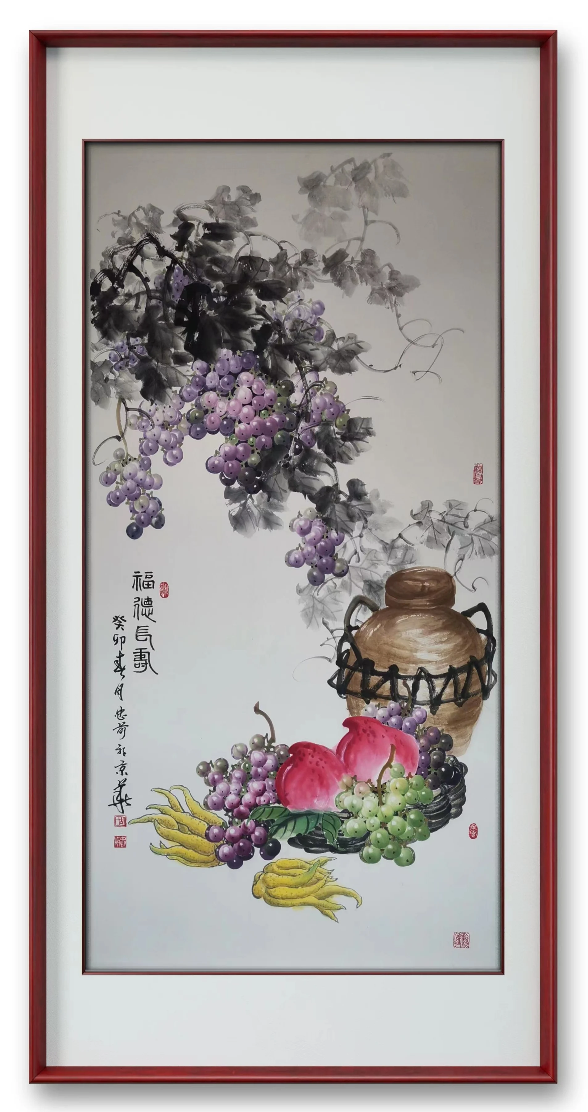胡忠前-苏派葡萄传承人，著名画家方凤富入室弟子