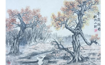 杜灼山《千岁胡杨》