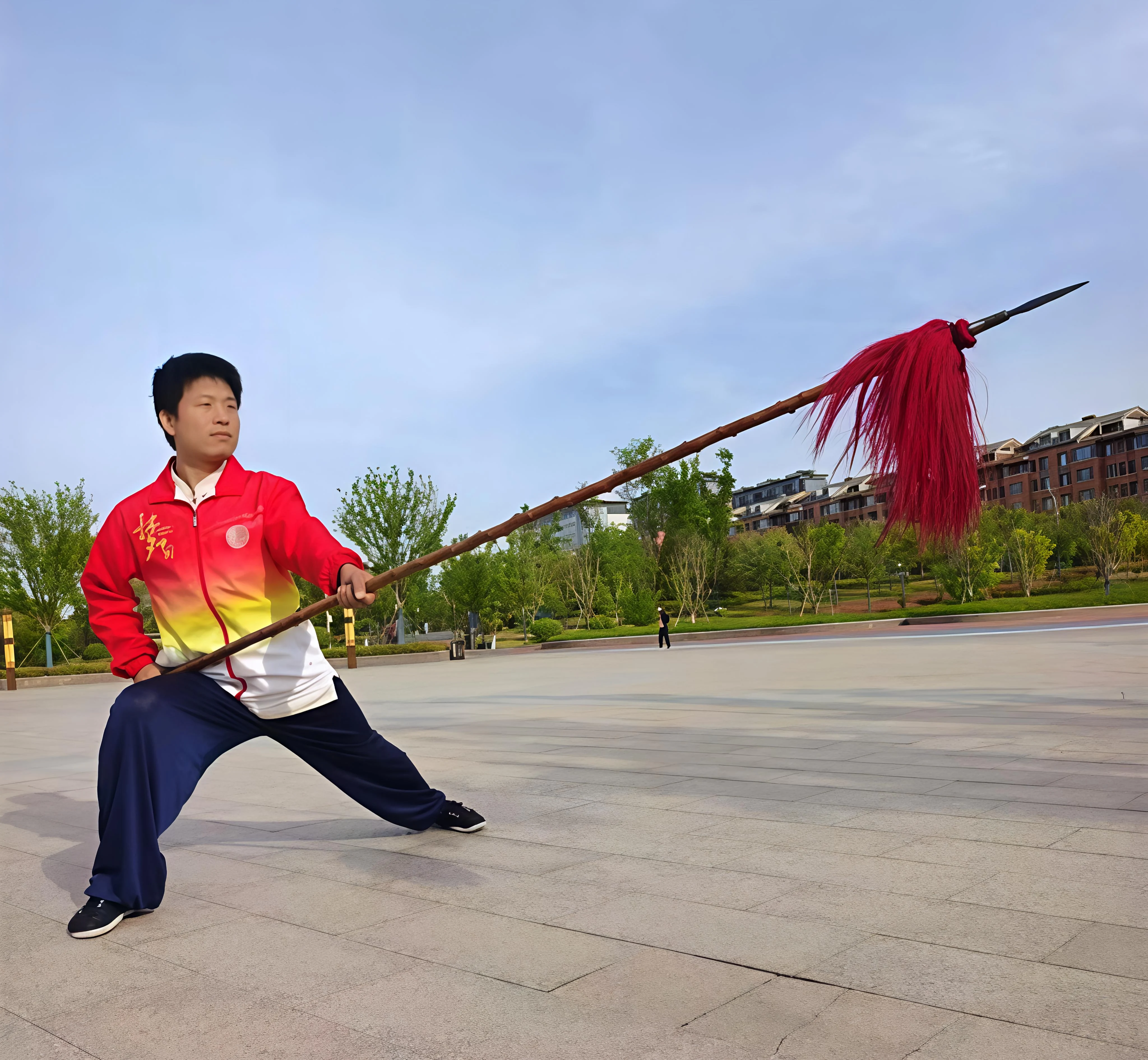 王伟-书法武术