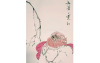 王明绘画作品《秋日荷塘》