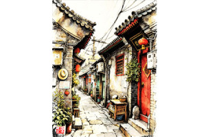 李小光作品《老北京系列》