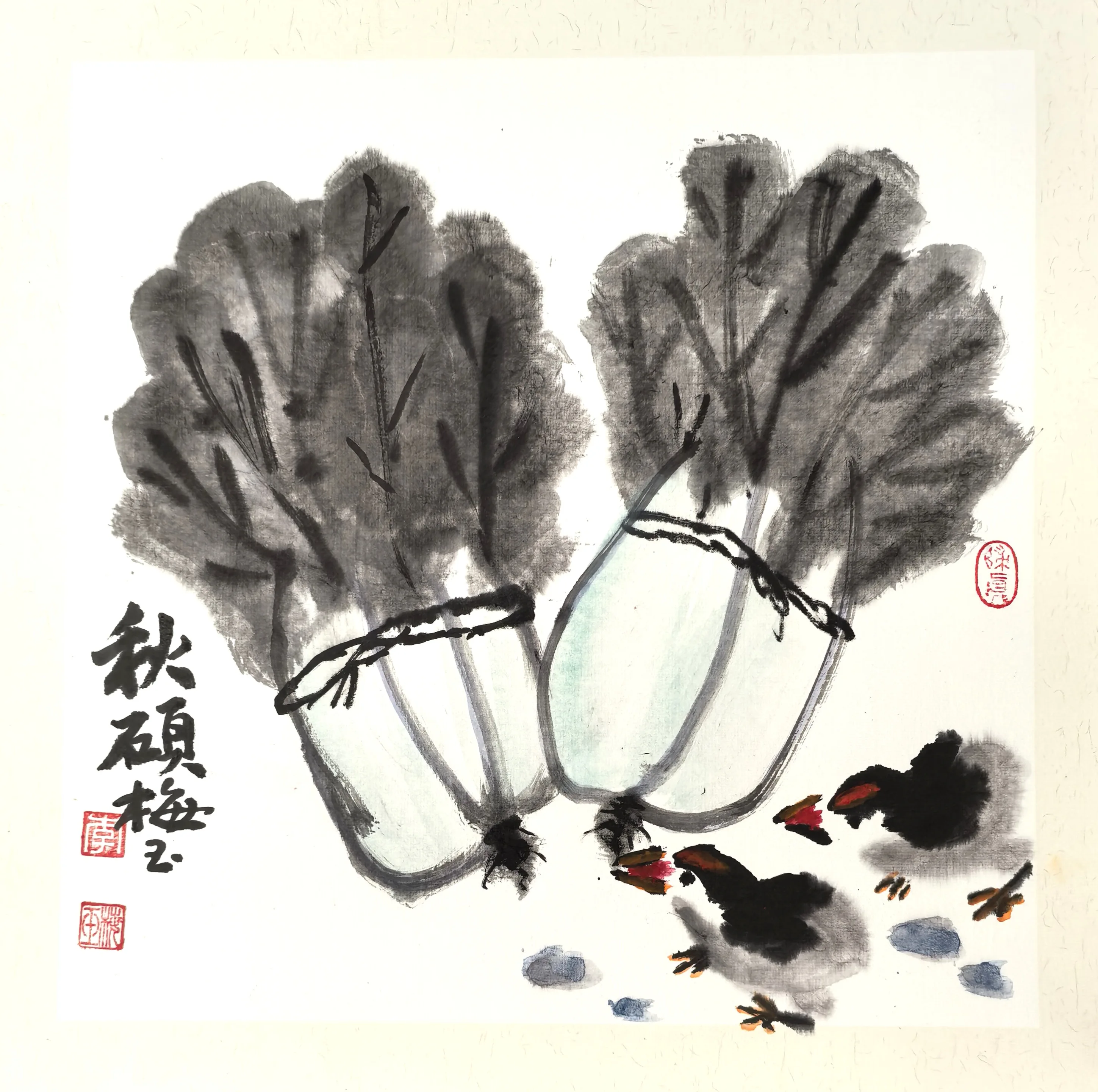 李梅玉《秋硕》