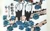 李梅玉《松龄鹤寿》