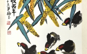 李梅玉《秋收》