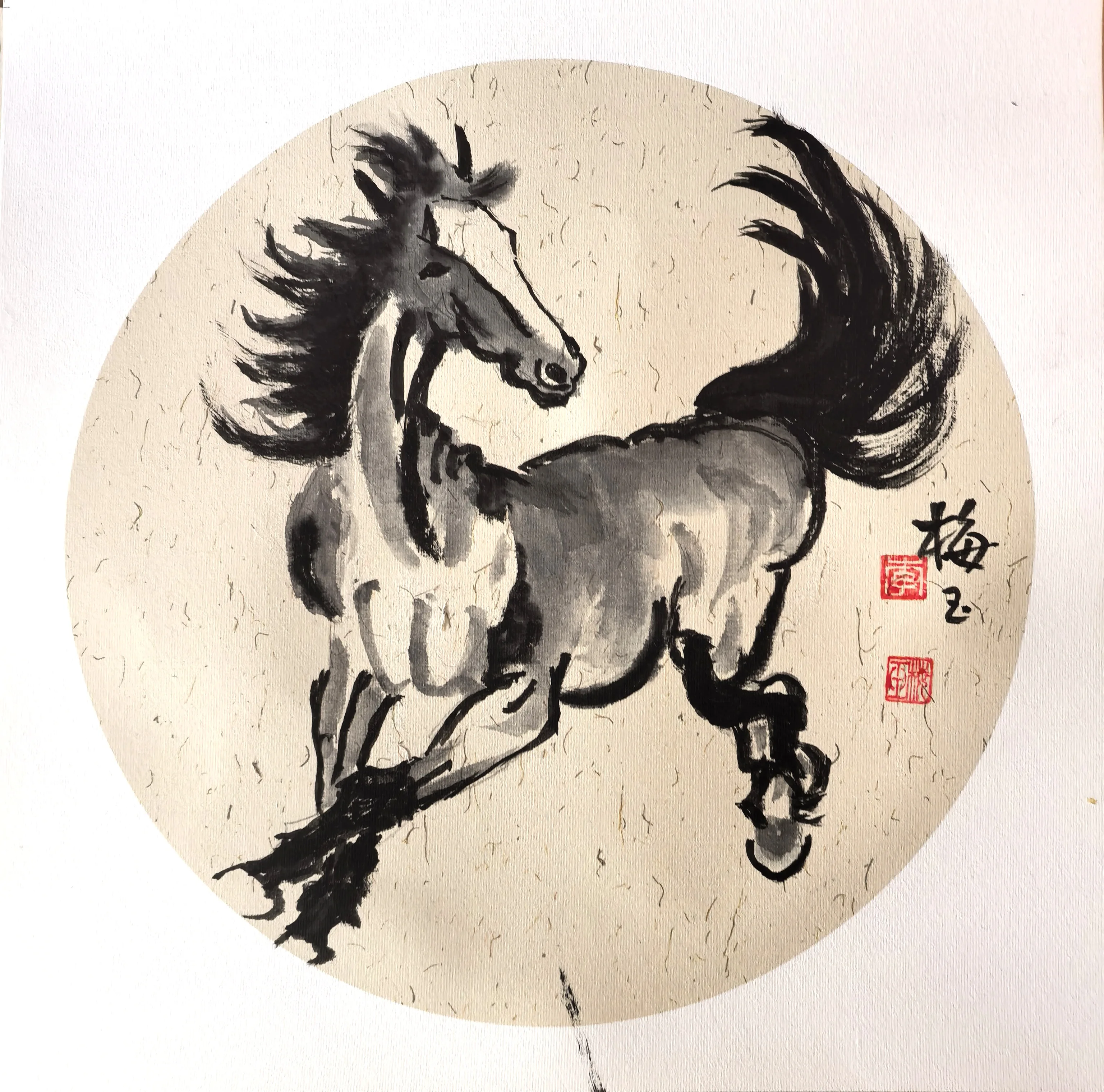 李梅玉《骏马》