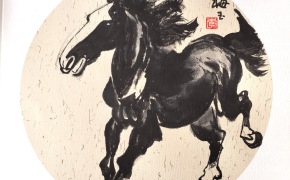 李梅玉《骏马》